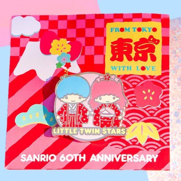 Kawaii Pen Shop Sanrio Characters Enamel Pin, Hangyodon