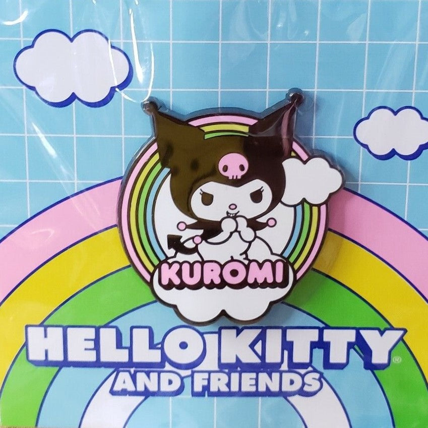 Sanrio Kuromi, FOTM October 2021 Enamel Pin – Extreme Kawaii