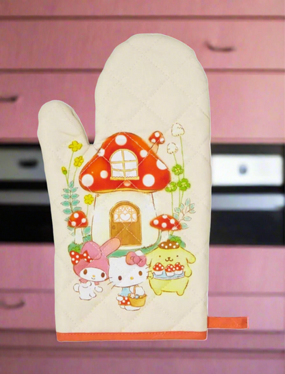 Sanrio Hello Kitty and Friends, Mushroom Party Oven Mitt