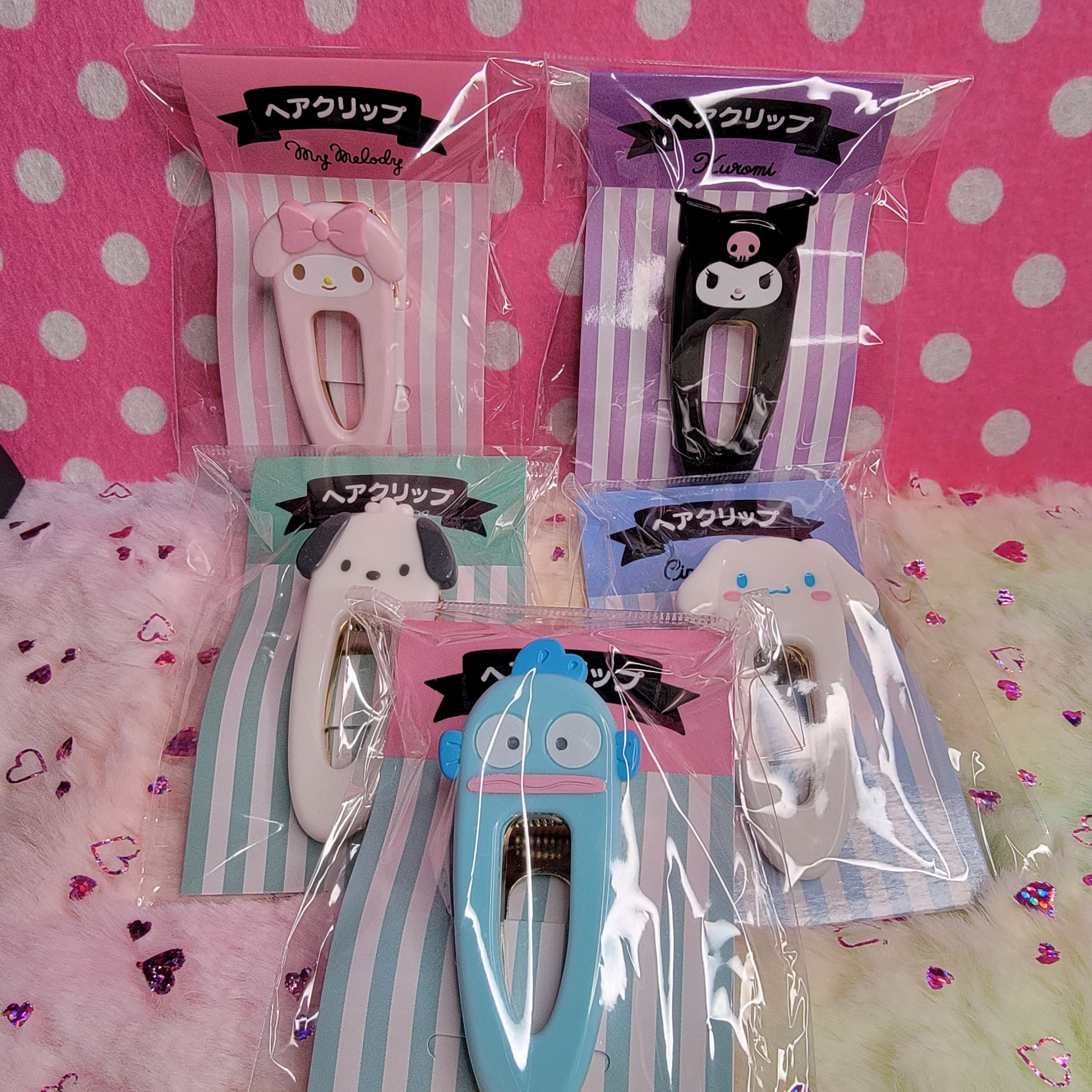 Sanrio Acrylic Hair Clips – Extreme Kawaii